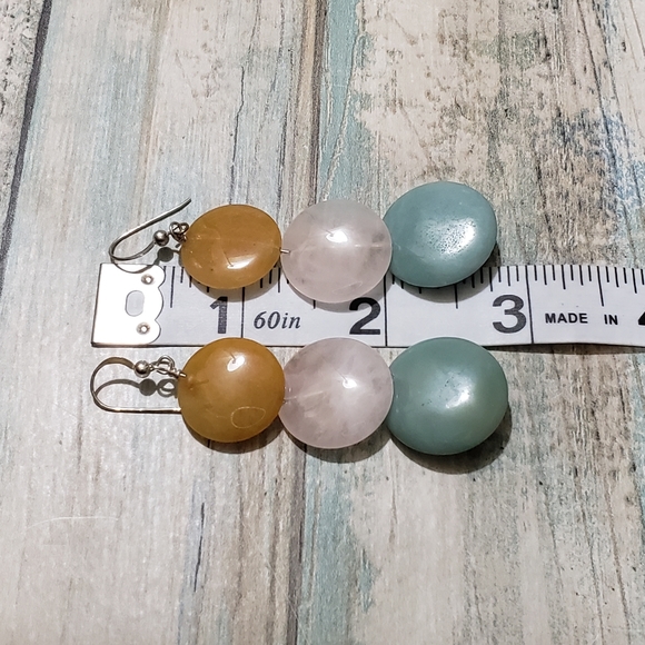 Multistones Set Bracelet and Earrings! - Picture 7 of 8